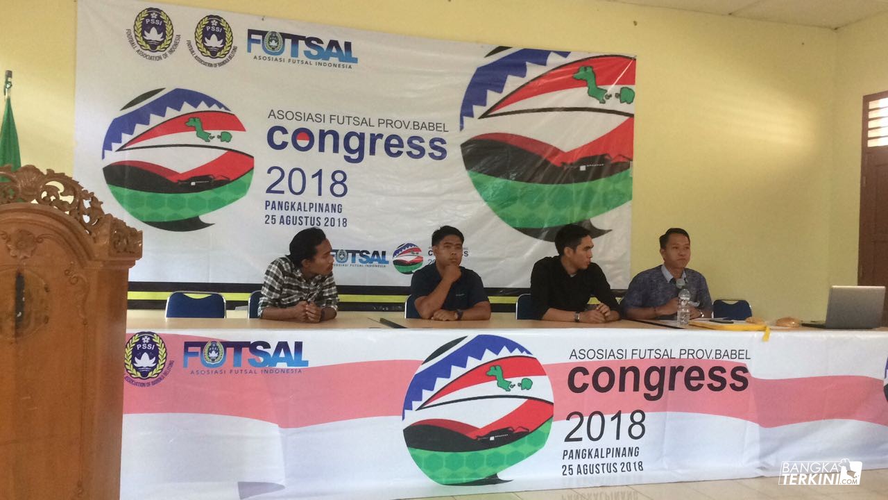 AFP Kepulauan Bangka Belitung, melaksanakan Kongres Luar Biasa (Pemilihan) untuk pemilihan Komite Eksekutif periode 2018 – 2022, di Kantor KONI Babel, (25/08/2018).