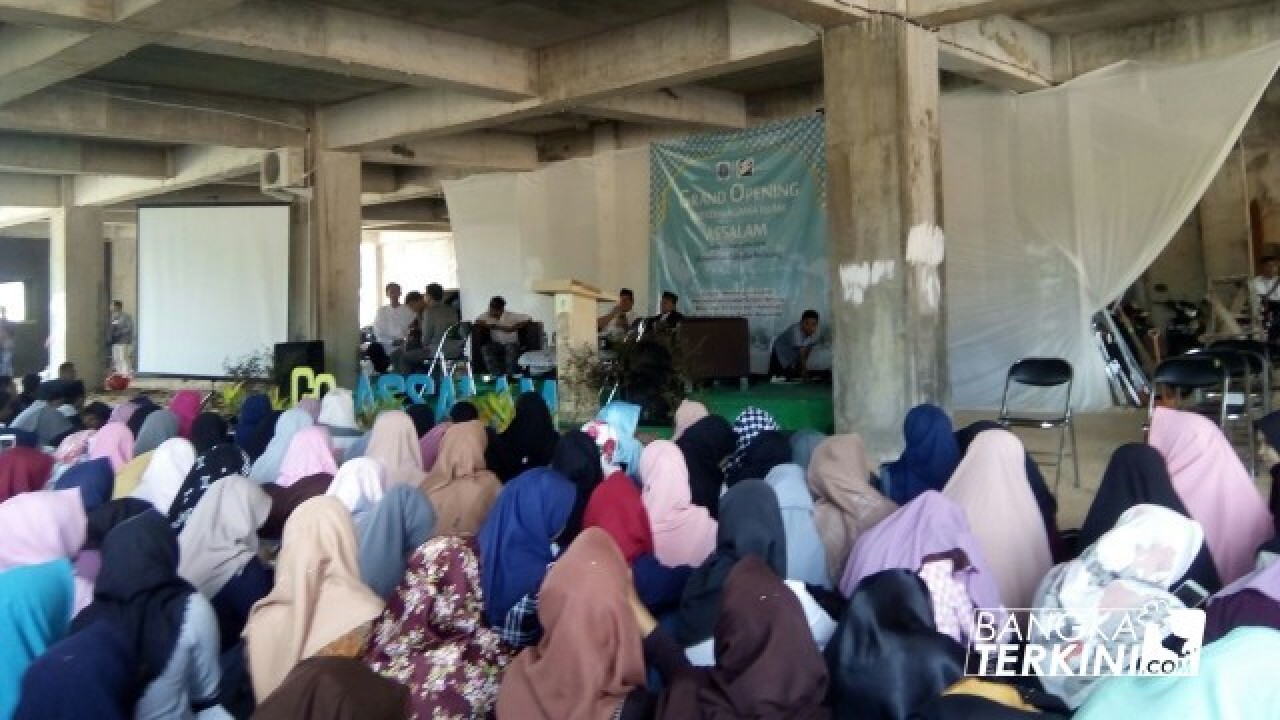 Lembaga Dakwah Kampus (LDK) Al - Madaniah Universitas Bangka Belitung (UBB), selenggarakan Asistensi Agama Islam (Assalam), di Universitas UBB, Balun Ijuk, Kabupaten Bangka, Sabtu (22/09/2018).