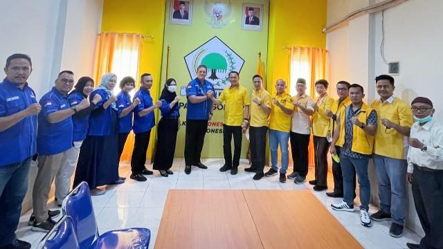 DPD Partai Golkar Terima Kunjungan DPD Partai Demokrat Bangka Belitung