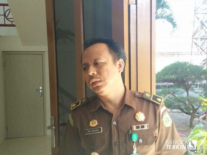 Roy Arland, selaku Kepala Seksi (Kasi) Penerangan Hukum (Penkum) Kejaksan Tinggi (Kejati) provinsi Bangka Belitung.