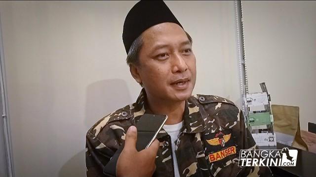 Ketua PC GP Ansor Pangkalpinang, Wahyu Gusna
