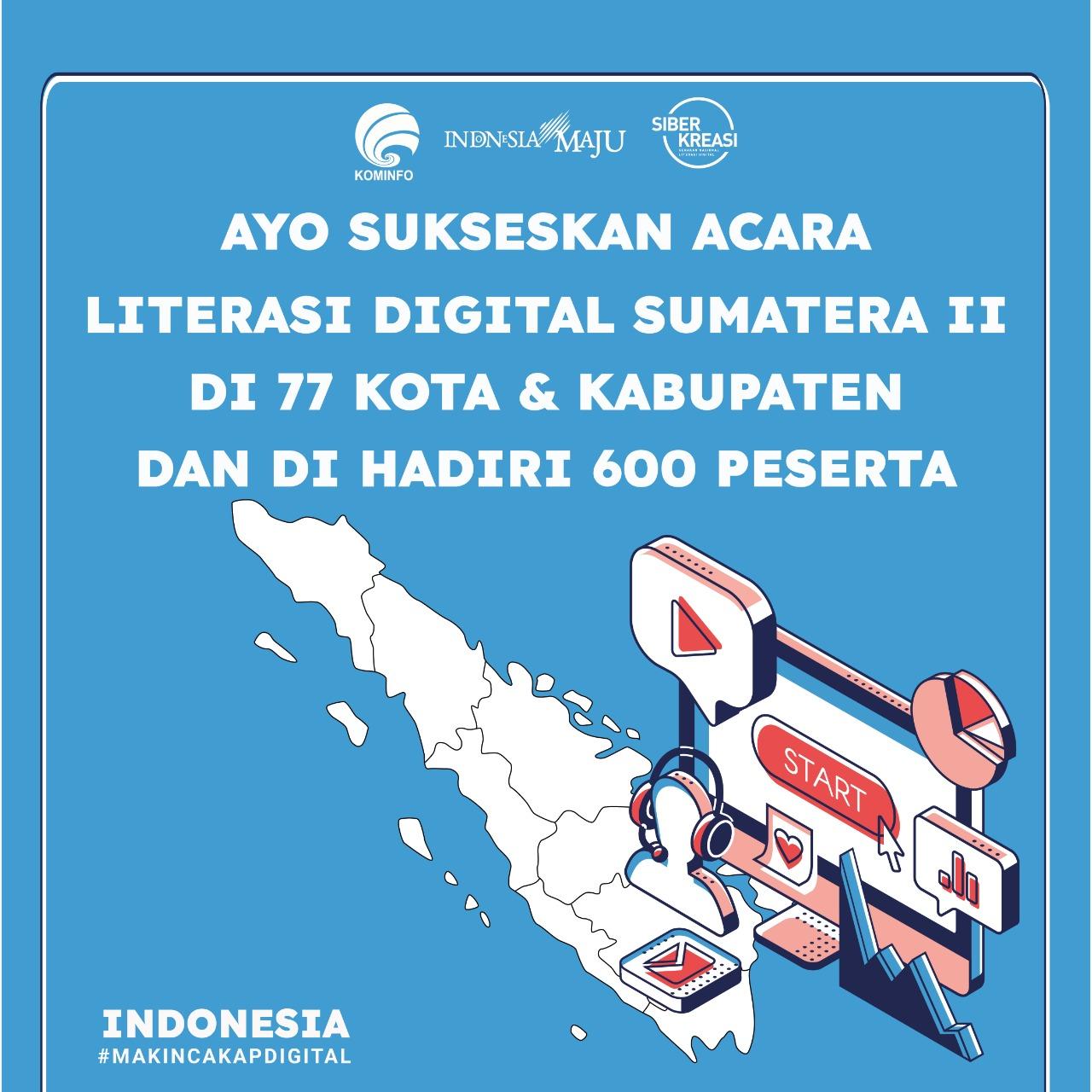 Ikuti Literasi Digital Kabupaten Belitung Timur , Kamis, 16 September 2021