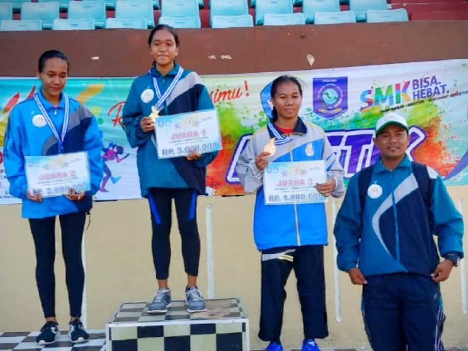 Fithriyyah berhasil meraih peringkat pertama pada Olimpiade Olahraga Siswa Nasional (O2SN) XII SMK Cabang Atletik Tingkat Provinsi Kepulauan Bangka Belitung, yang berlangsung di Stadion Utama Koba, Bangka Tengah (Bateng), Rabu (14/08/2019) kemarin.