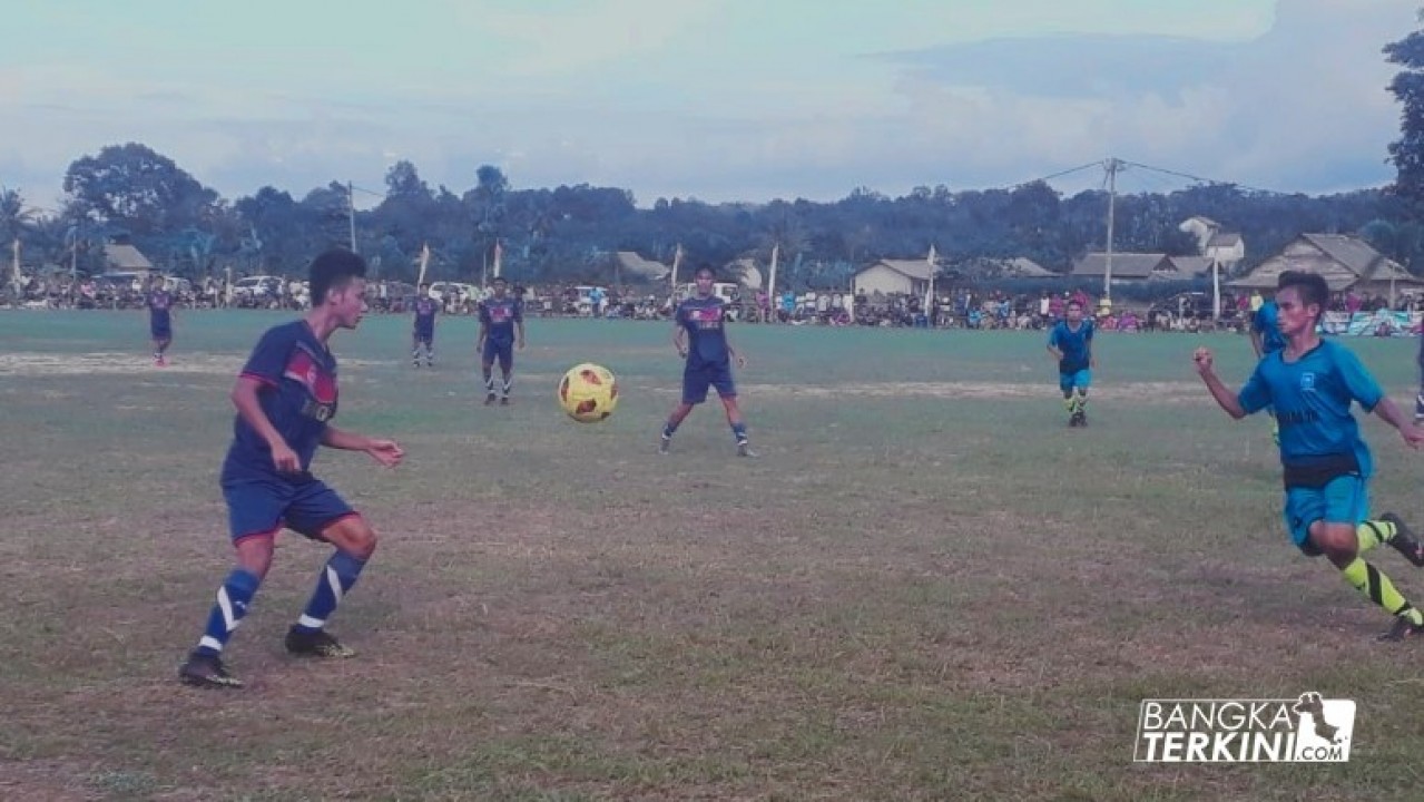 Pada pertandingan di perempat final tersebut, Bateng berhasil memenangkan pertandingan pada Cabor Sepak Bola Porprov Babel ke V di Bangka Tengah.