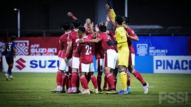 Kalahkan Malaysia 4-1, Timnas Indonesia Laju ke Semifinal Piala Suzuki AFF 2021