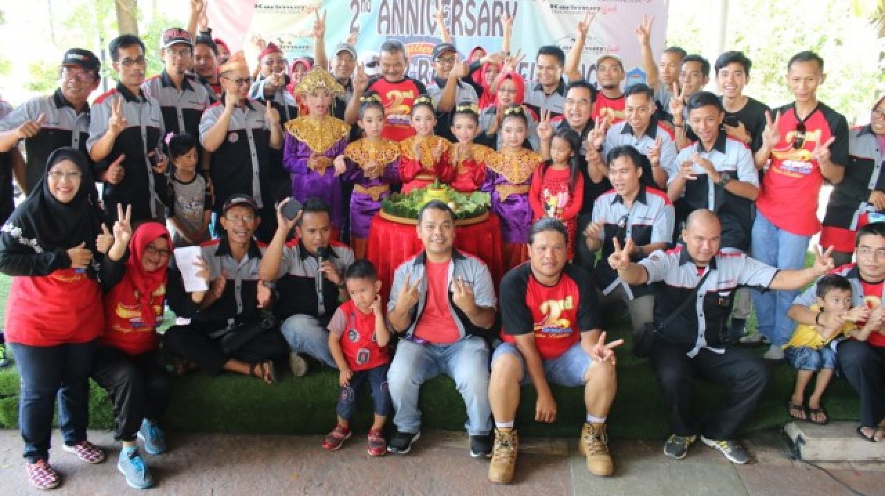 Karimun Club Indonesia (KCI) Bangka Belitung, rayakan hari jadi yang ke-2 di Teras Nusantara kawasan Citraland Botanical City, Minggu (29/07/2018).