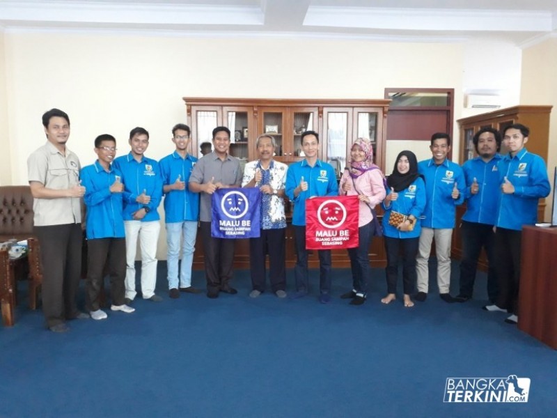 Komite Nasional Pemuda Indonesia (KNPI) Bangka Belitung di sambut hangat oleh Rektor UBB saat mengunjungi Universitas Bangka Belitung (UBB) dalam rangka silaturahmi ke berbagai stakeholder, Senin (02/04/2018).