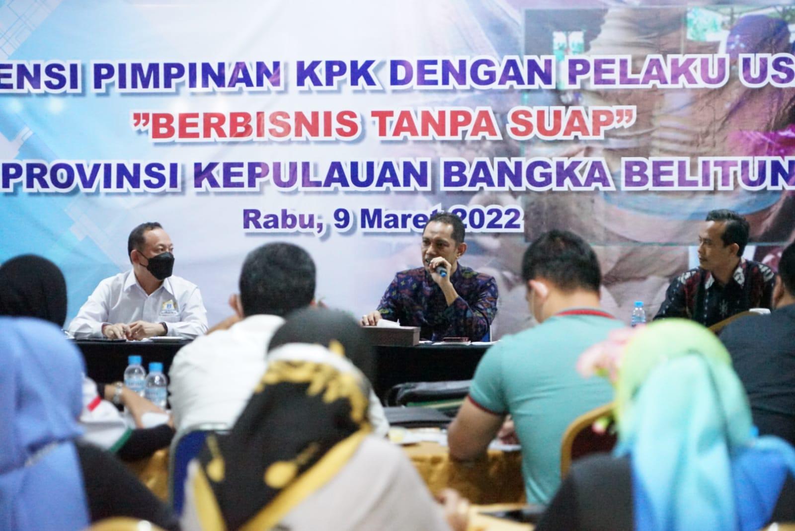 KPK Dorong Pelaku Usaha Saling Mengadvokasi Bukan Kolaborasi dalam Korupsi