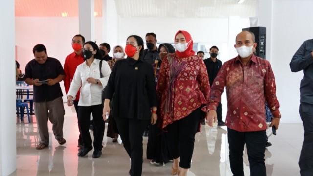 Kunjungan Ke Bangka Belitung, Puan Maharani Sambangi Destar Point Pangkalpinang