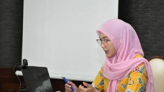Melati Erzaldi Saat Live IG sapa Para pelaku UMKM Bangka Belitung