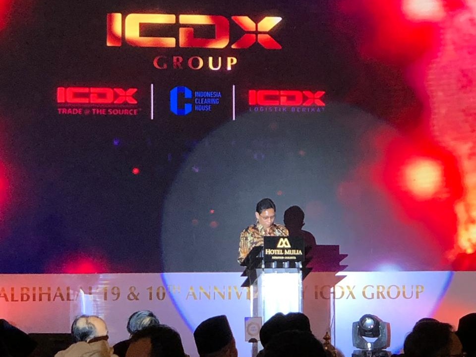 Indonesia Commodity & Derivatives Exchange (ICDX) Group, gelar halal bihalal dalam rangka 10 tahun anniversary, di Hotel Mulia Jakarta, Rabu (03/07/2019).