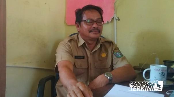 Kabid Pajak dan Retribusi Daerah Kabupaten Bangka Tengah, Gunawan.