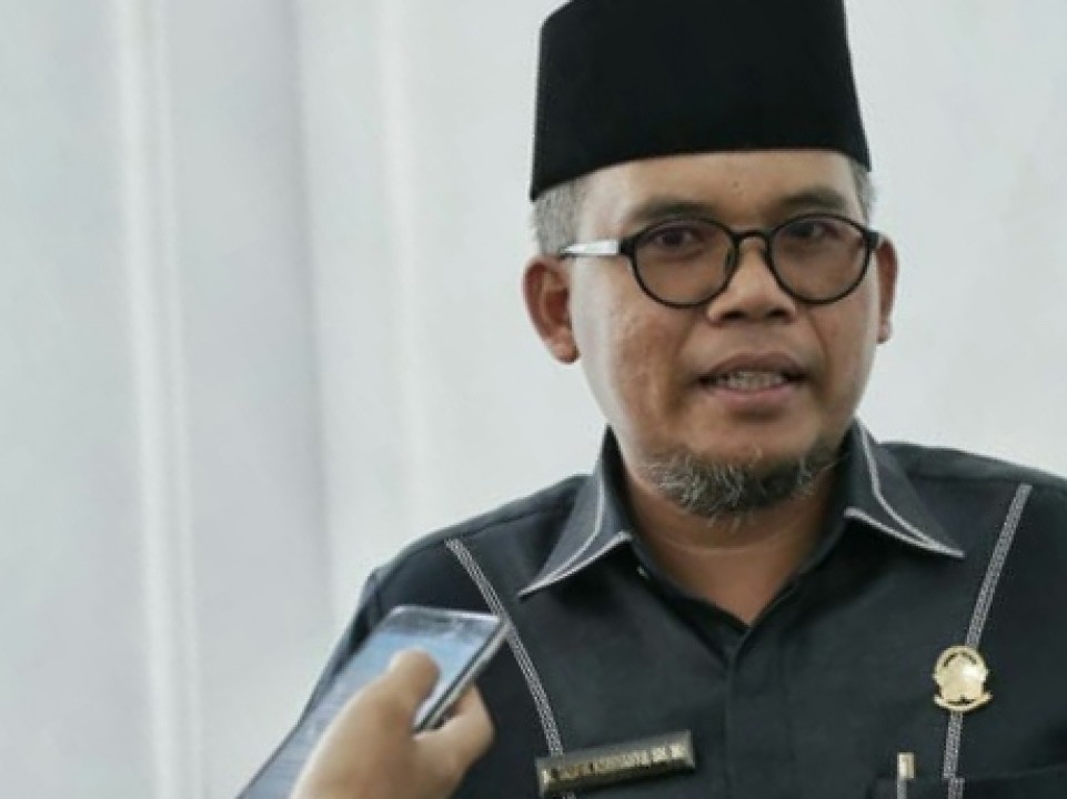 Taufik, Ketua Fraksi Gerindra DPRD Kabupaten Bangka