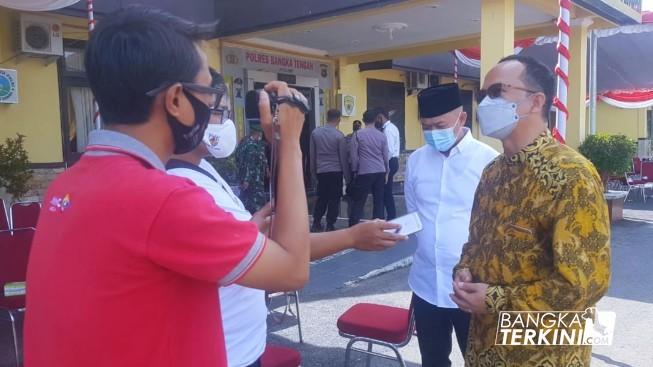Paslon Terpilih Bupati dan Wabup Bangka Tengah, Algafry Rahman dan Herry Erfian Temui Kapolda Bangka Belitung