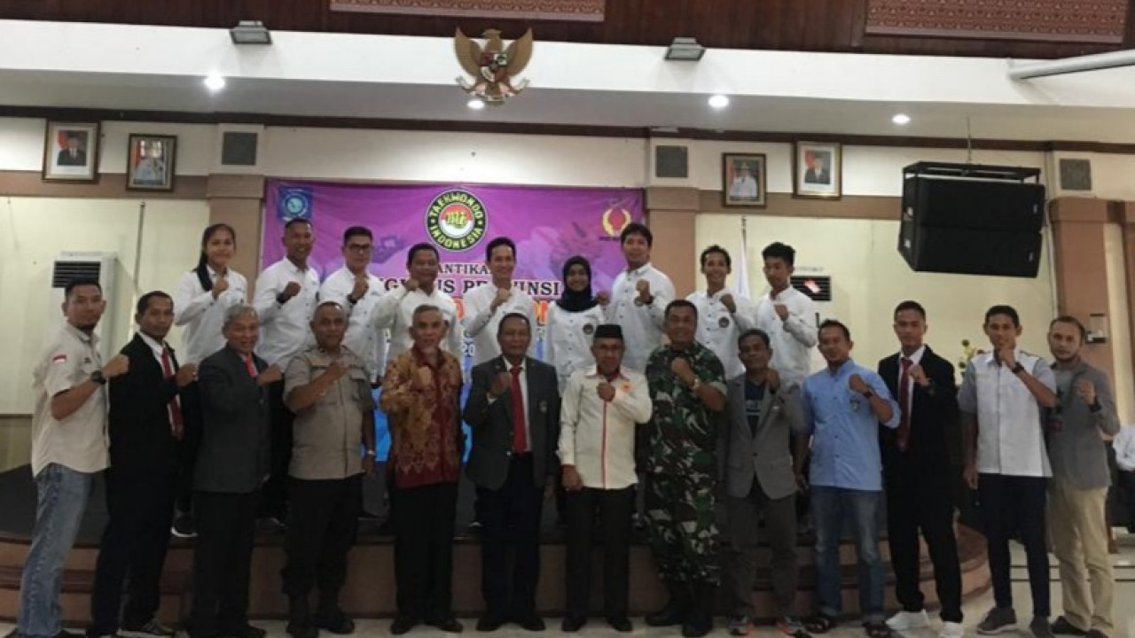 Pengurus Provinsi (Pengprov) Taekwondo Indonesia Provinsi Kepulauan Bangka Belitung (Babel) periode 2019 - 2023