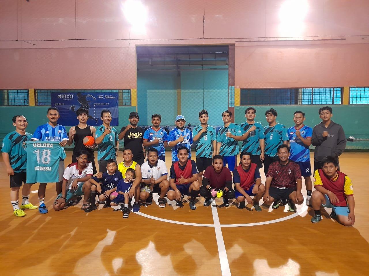 Pertandingan Persahabatan Futsal Antara Jurnalis Fc Vs Gelora Fc