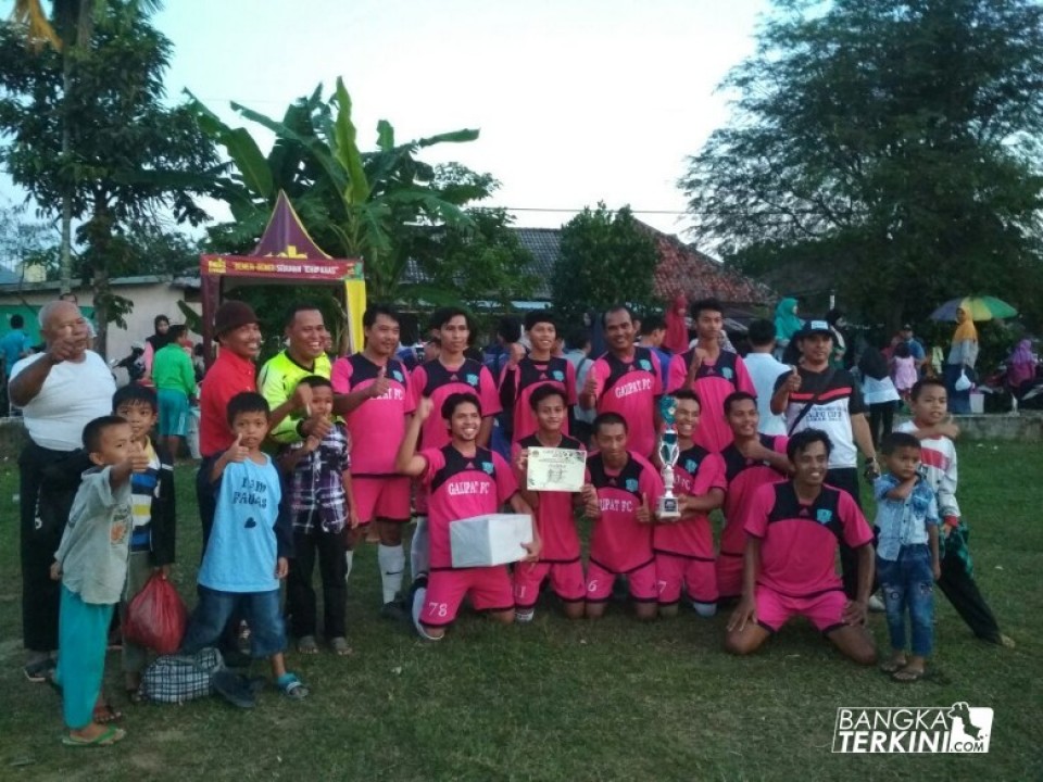 Galipat FC berhasil menjuarai Liga LDII Cup 2018 setelah menang tipis 1-0 atas LDII FC di partai final yang bermarkas di Stadion Pasir Garam Kecamatan Pangkal Balam Kota Pangkalpinang, Minggu (06/05/2018) lalu. 