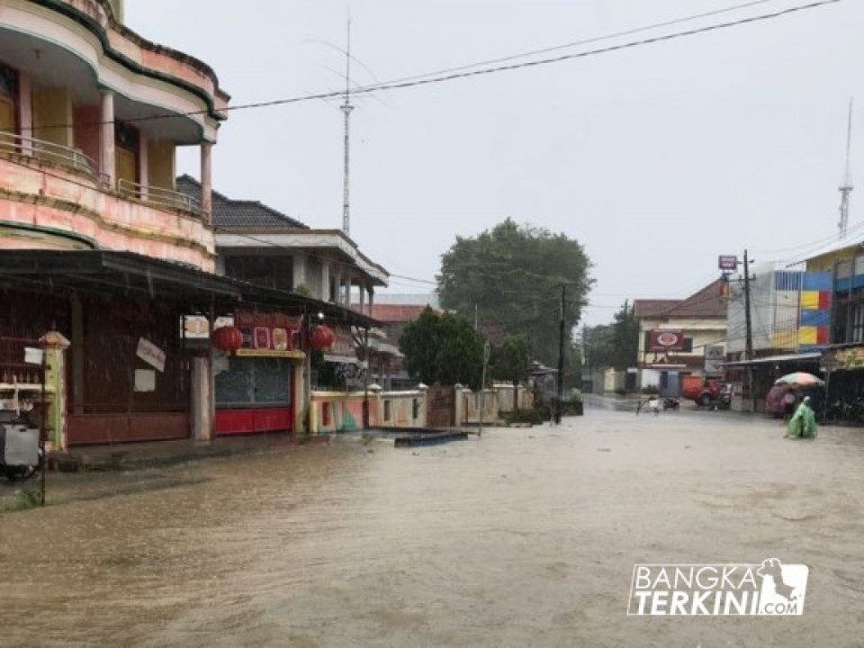 Banjir di Pangkalpinang, 27 April 2018