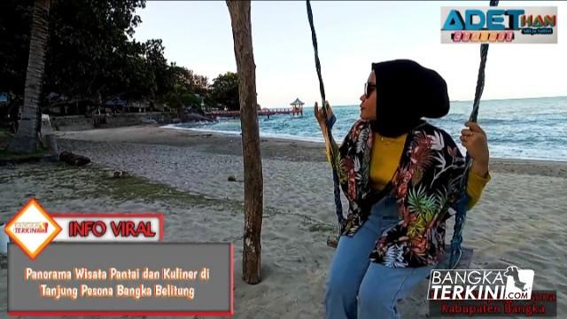 Info Viral Pantai Tanjung Pesona Bangka Belitung Terkini
