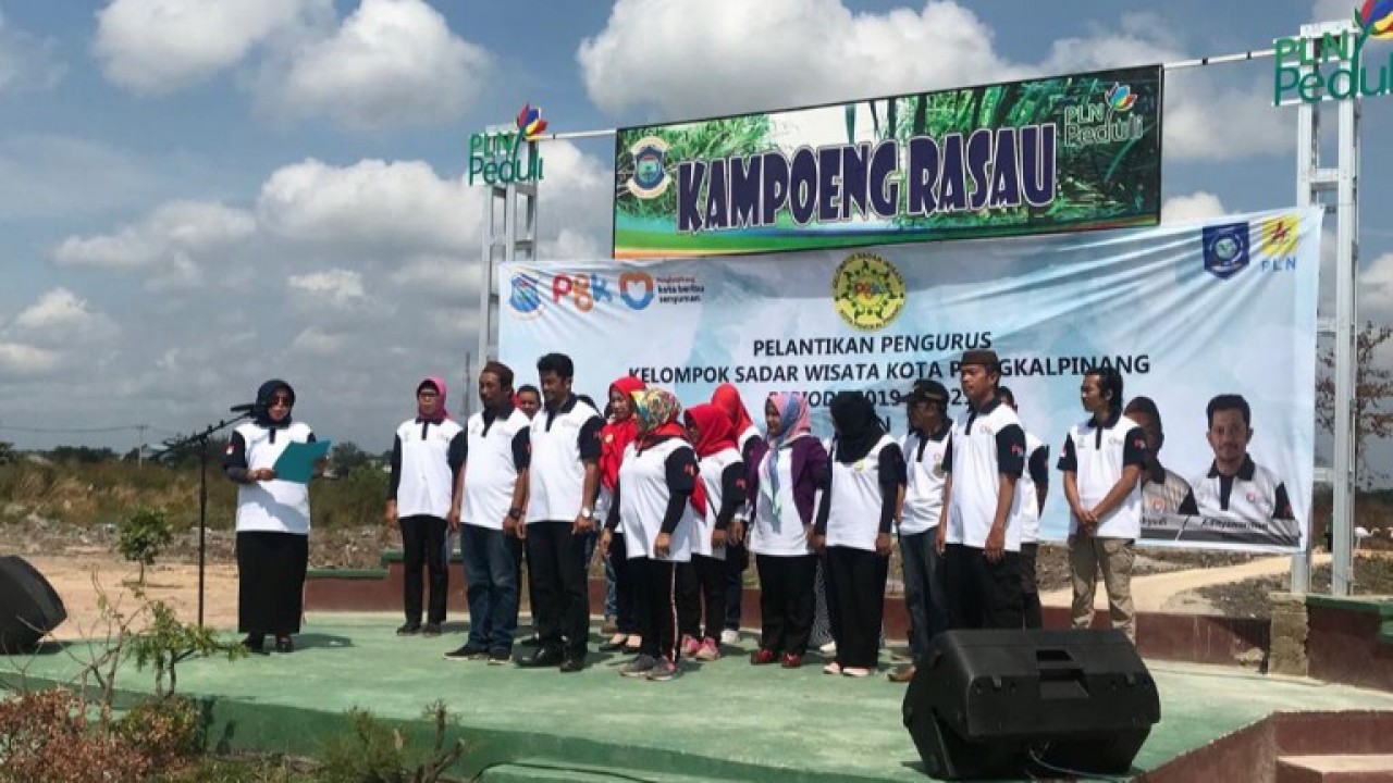 Pokdarwis Pangkalpinang, Resmi di Lantik, Selasa (03/09/2019).