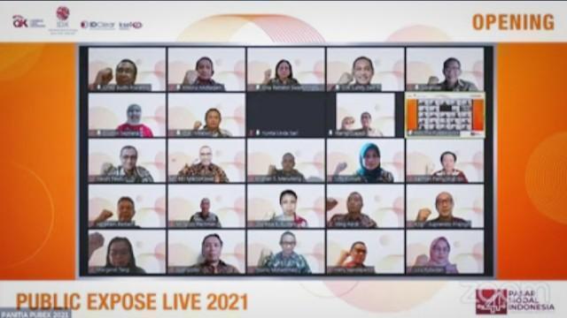 Public Expose Live 2021, via zoom meeting.