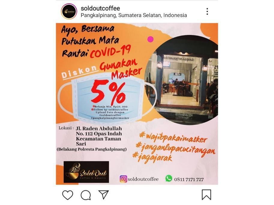 Doc : akun instagram @soldoutcoffee