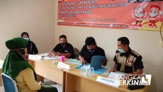 Seleksi calon Pengawas Tempat Pemungutan Suara (PTPS) pada Pilkada Bangka Tengah