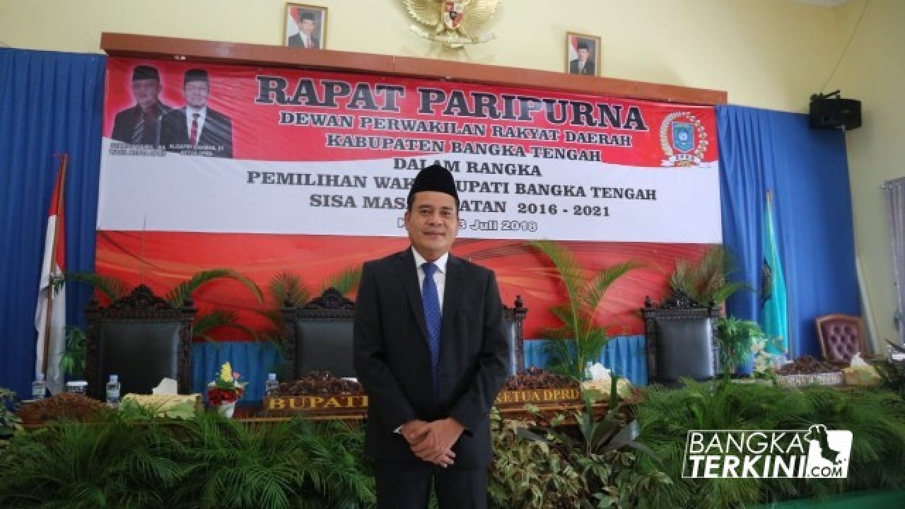 Yulianto Satin, Wakil Bupati Bangka Tengah terpilih.