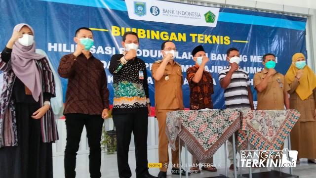 Tingkatkan Kesejahteraan UMKM, Bank Indonesia kerjasama dengan Pemkab Bangka Tengah