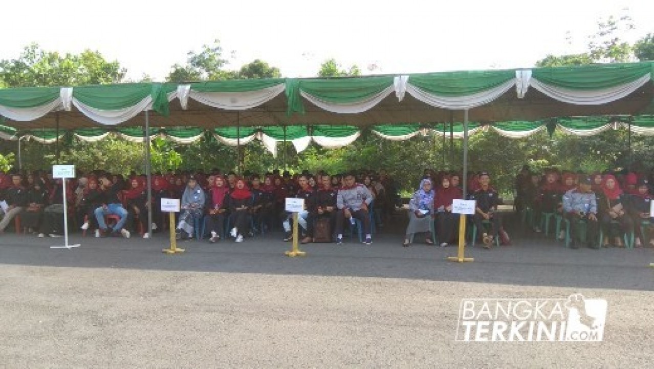 Pelepasan 754 Mahasiswa KKN Angkatan 13 Universitas Bangka Belitung (UBB)