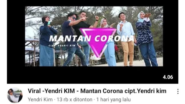 Yendri KIM Lagu Mantan Corona